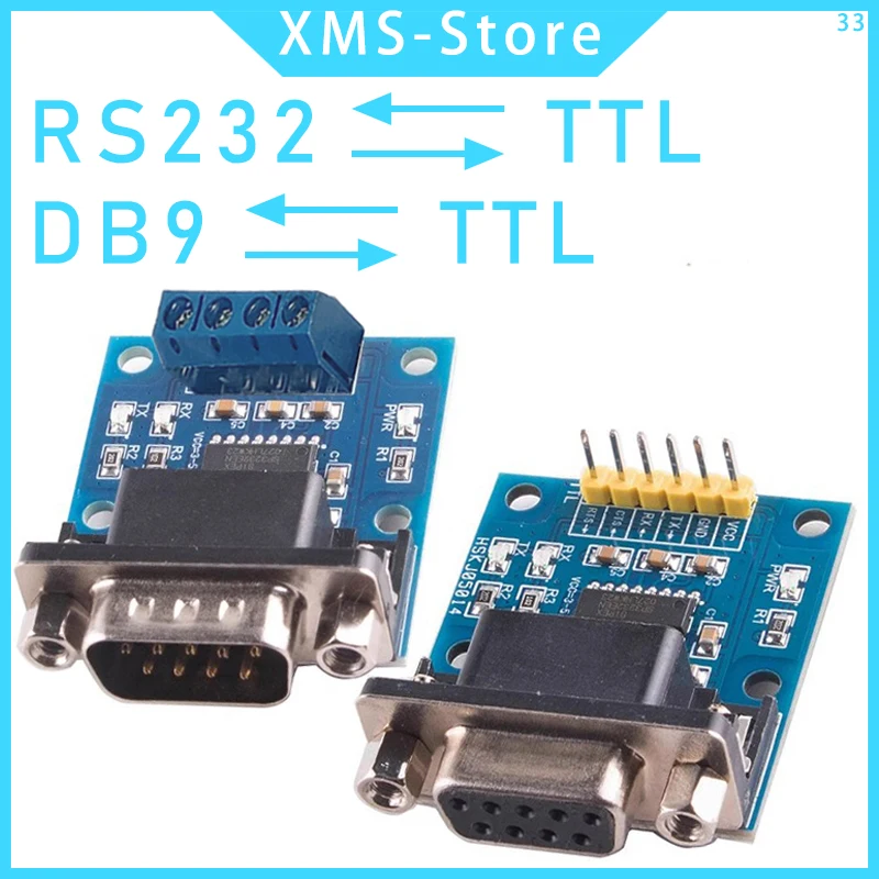 TTL To Rs232 Female/male Level Module Serial DB9 Port Module Level Mutual Conversion SP3232 Serial To TTL brush line Adapter
