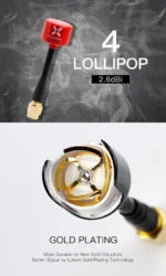 2PCS Foxeer Lollipop 4 Lollipop V4 2.6dBi High Gain FPV Antenna LHCP RHCP for FPV Drone VTX Goggles DIY Parts - Image 26