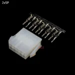 10PCS 5557/5559 4.2mm 2*1/2/3/4/5/6/7/8/10P Pin Female Plug For PC Computer Card GPU PCIe Power Connector Plastic Shell Housing - Image 9