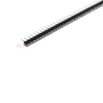 5/10PCS 1X40 PIN Single Row ROUND FEMALE PIN HEADER 2.54MM PITCH Strip Connector Socket  40p 40PIN 40 PIN FOR PCB BOARD arduino - Image 3