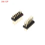 10PCS dip 2*2/3/4/5/6/7/8/9/10/12/16/20/40/ PIN double row male PIN HEADER 1.27MM PITCH Strip Connector 2X/6/8/10/20 - Image 5