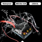 Platinum 120A 150A 2-4S Waterproof Burshless ESC with 5.8V-6.1V/3A BEC for 1/10 1/12 1/14 RC Car Truck Model Toys - Image 25