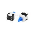 30PCS 8X8MM 6PIN Self lock push button switch Micro TAcT Key Switch   Self-locking power SWITCH ON/OFF 8*8 8X8 inching - Image 3