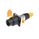 1set Waterproof Ip65 Rj45 Male Plug + Female Socket Connector Panel Mounting Rj45 Network Ethernet Connector Adapter 8pin 8p8c - Image 3