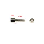 20SETS 5+10MM Hex head Spacing Screws with nut STANDOFF SPACER 5MM+10MM for D-Sub VGA DB9 DB15 DB25 RS232 COM serial connector - Image 3