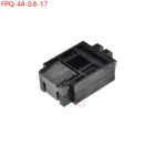 Qfp44 Tqfp44 Fqfp44 Pqfp44 Qfp 44 fpq-44-0.8-17 Enplas Programmer Adapter Ic burn-in Socket Test Chip For Lqfp44 0.8mm Pitch