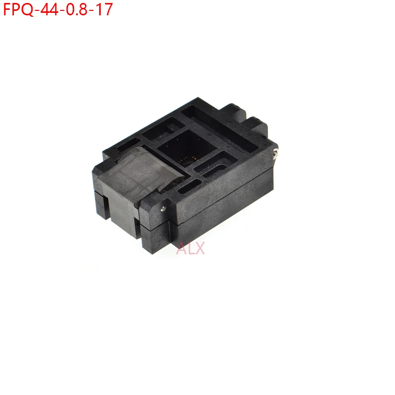 Qfp44 Tqfp44 Fqfp44 Pqfp44 Qfp 44 fpq-44-0.8-17 Enplas Programmer Adapter Ic burn-in Socket Test Chip For Lqfp44 0.8mm Pitch