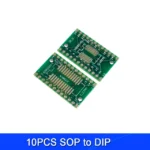 10PCS Adapter PCB Circuit Board Kit SMD QFP LQFP QFN FQFP Turn To DIP SOP MSOP SSOP TSSOP SOT23 8 10 14 16 20 24 28 SMT To DIP - Image 9