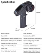 DUMBORC X6PM-350 RC Transmitter and Receiver Kit BL3F/X6FG/X6FP/X4FMG 2.4GHZ RC Controller 6CH Gyro Universal RC Car Boat Robot - Image 23