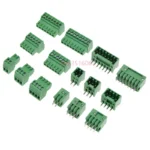 5/10Pcs 15EDG 2.54 mm KF2EDG PCB Screw Terminal Block Connector Right Angle/Straight Needle Plug Pin Header Socket 2/3/4/10 Pin - Image 2
