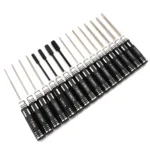 RC Hex Driver Set - 16pcs Hex Allen Screwdriver Kit Hex Nut Driver Set Wrench Key Driver Tool for Rc Car Traxxas Helicopter - Image 8