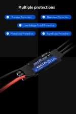 ZTW Beatles G2 32 bit ESC 20A 30A 40A 50A 60A 80A 100A 2-4S / 2-6S SBEC 5V/6V 8A Brushless Speed Controller for RC Airplane Dron - Image 23