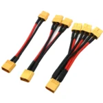 XT60 Parallel Battery Connector Male/Female Cable Dual Extension Y Splitter/ 3-Way 14AWG Silicone Wire for RC Battery Motor - Image 21