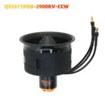 QX-MOTOR 64mm EDF 5 Blades Ducted Fan w/ QF2611 Pro 4000KV 3200KV 2900KV RC Brushless Motor CW CCW for 3S 4S 6S RC Jet Airplane - Image 18