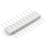 10PCS 5W Cement Resistor 0.1R ~ 10KΩ Ohm 0.1R 0.22R 0.25R 0.33R 0.5R 1R 10R 100R 0.22 0.33 1 10 100 1K 10K Ohm Cement Resistance - Image 5