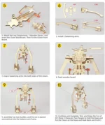 DIY Joker walking on a tightrope DIY Science Experiment Kit & Education Model Toy Physics Science Toys For Children Gift Toy - Image 6