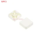50PCS square Tactile Button caps for B3F-4055 12X12X7.3MM Micro TACT Key SWITCH FOR ARDUINO 12*12*7.3MM 12X12X7.3 SWITCHES - Image 5