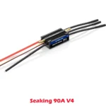 HOBBYWING Seaking Brushless ESC Boat Sensorless ESC 30A 60A 90A 120A 160A V4 Series IP67 Waterpoof Built-in BEC For RC Boats - Image 8