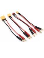 20CM XT30 XT60 XT90 T Plug Charge Lead to 4.0mm Banana Plugs Charge Cable Silicone Wire 16AWG For Lipo Battery - Image 11