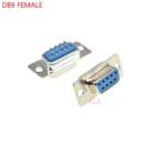 5Pcs DB9 DB15 DB25 DB37 Hole/Pin Female/Male Blue Welded Connector RS232 serial port socket DB D-SUB adapter 9/15/25/37 pin - Image 4