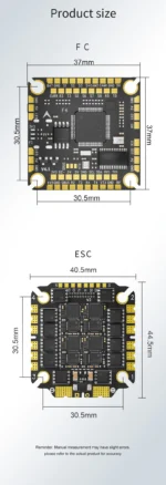 Aocoda-RC F465S V4 Stack F405 V4 FC 65A 4 in1 ESC 30X30mm ICM42688P for FPV Racing Drone - Image 12