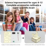 DIY Rooster DIY Science Experiment Kit & Education Model Toy Light Control Circuit Experiment Toys For Children Gift Toy - Image 3