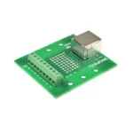 1pcs Rj45 8p8c Female Socket To Terminal Block Adapter Pcb Board Rj45 Ethernet Connector Converter Din Rail Mounting - Image 4