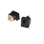 10pcs Dc Power Jack Socket Connector Dc015 5.5*2.1mm Panel Mount 5.5x2.1mm Female dc-015