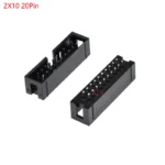 5/10pcs Dip 6/10/20/26/34/40 Pin 2.54mm Pitch Male Socket Straight Idc Box Headers Pcb Connector Double Row 10p/20p/40p/50p Dc3 - Image 13