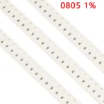 100pcs 0805 1% SMD Resistor 1.5 1.8 2 15 18 20 150 180 200 1.5K 1.8K 2K 15K 18K 20K 150K 180K 200K Ohm 0R~10M - Image 4