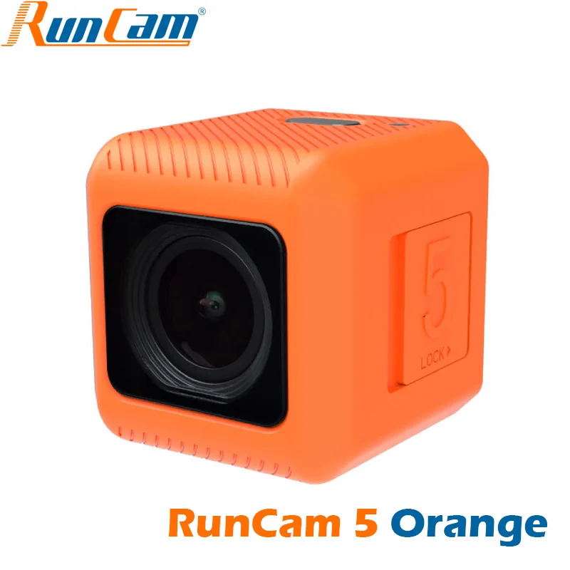 Se0c8a415a3b341b183c6b3116007517cn.webp RunCam 5 RunCam5 Orange 4K 2.7K@60FPS Action Sport Camera Drone RC Car for FPV Racing Sport APP Setting Parameters EIS 128G - Image 1