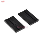 50PCS Single row dupont header connector 2.54MM pitch male female JUMPER cable wire plug Housing 1P/2P/3P/4P/5P/6P/7P/8P/9P/10P - Image 16