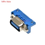 1PCS Male Female Centronics Connector 57 Series 14/24/36/50Pin 90 Degree PCB Mount DIP Type Printer Socket - Image 12