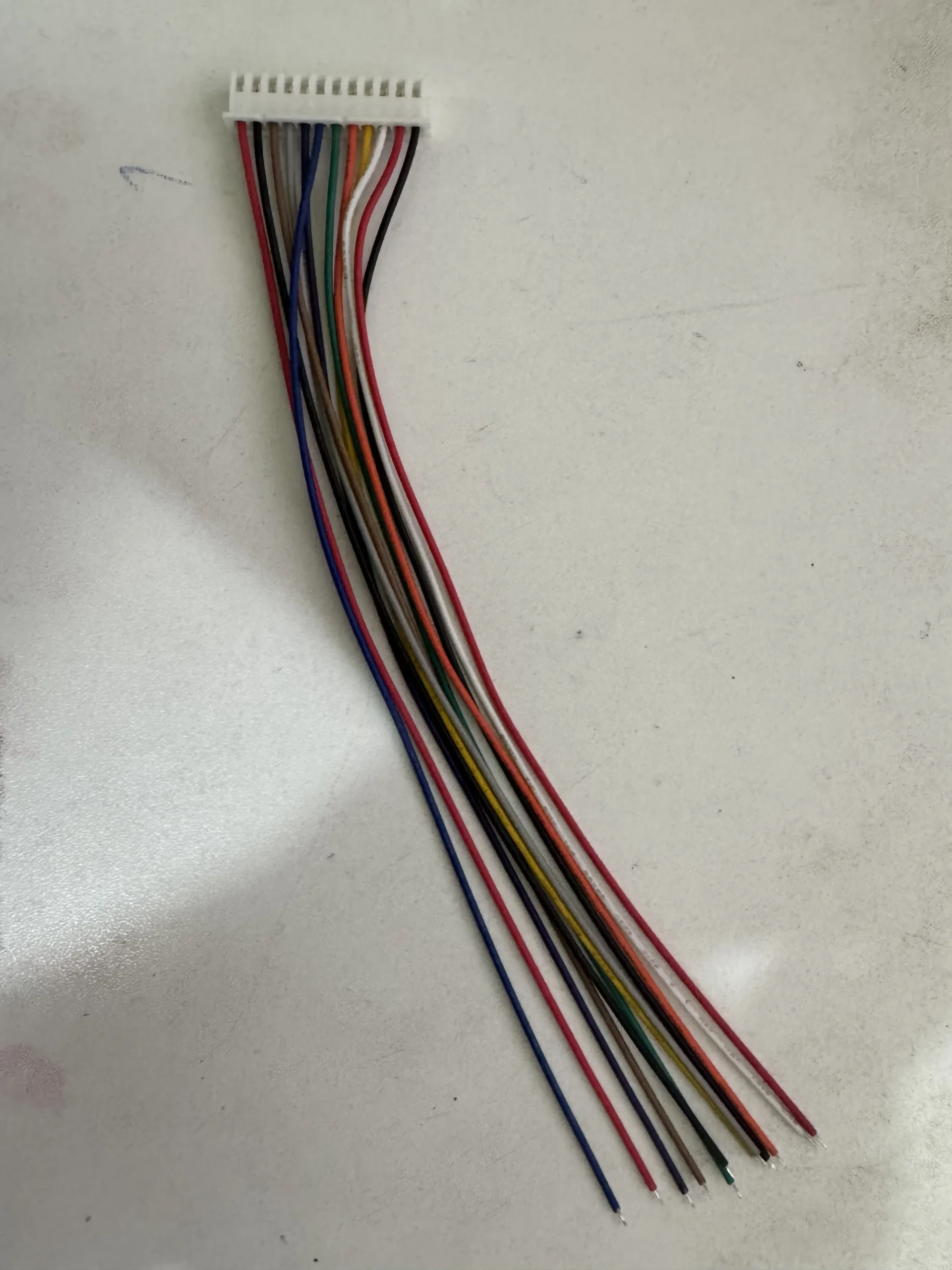 10Pcs JST-XH-2.54 11P 12P Pin 200MM Male Plug Connector With Wire Cable Single Header