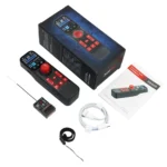 Hotrc DS-800 2.4Ghz 8CH FHSS Remote Controller F-08A F08A Receiver Color Screen For RC Model Car/Trawler/Fishing Boat Lawn mower - Image 3