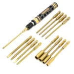 4 in 1 Hexagon Screwdriver 1.5 2.0 2.5 3.0mm 6.35mm Quick Change Allen Key Hex Screws Wrench Tool for 1/8 1/10 RC Car SCX10 TRX4 - Image 6