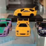 LDARC S100 Professional 1:64 Scale RC Drift Mosquito Car Rear-Wheel Drive Full-Scale Steering Static Model Grade Appearance Toy - Image 4