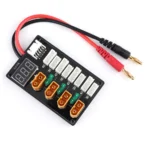 XT30 Plug 1S-3S / XT60 Plug 3S-4SLipo Battery Parallel Charging Board with Voltage Tester For IMAX B6 B6AC Balance Charger - Image 14
