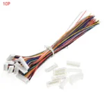 10Sets Mini Micro JST 2.0 PH Male Female Connector 2/3/4/5/6/7/8/9/10/11/12 Pin Plug With terminal Wire Cable Socket 200MM 26AWG - Image 7