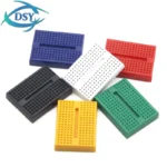 SYB-170 Mini Solderless Prototype Breadboard 170 Tie-points White Blue Green Yellow Black Red For DIY KIT - Image 6