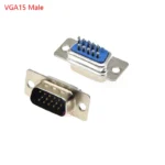 5Pcs DB9 DB15 DB25 DB37 Hole/Pin Female/Male Blue Welded Connector RS232 serial port socket DB D-SUB adapter 9/15/25/37 pin - Image 14