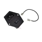 10a Ac250v 3 In 1 Fuse Power Supply Socket Plug Adapter Fuse With Power Switch For Makerbot For Ultimaker 3d Printer Parts Fuse