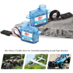 Micro 3.7g Servo GH-S37D Mini Digital Servo for Control Aeromodelling Aircraft Flight Direction RC Plane Helicopter Boat - Image 8