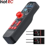 Hotrc DS-800 2.4Ghz 8CH FHSS Remote Controller F-08A F08A Receiver Color Screen For RC Model Car/Trawler/Fishing Boat Lawn mower - Image 2