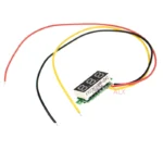 1PCS three WIRE 0.28" red green blue yellow LED Digital voltmeter 0.28 inch LCD dc 0-100V Voltage Meter Monitor Tester - Image 5