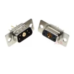 1PCS 5W1 30A 5 PIN Gold plated FEMALE high current CONNECTOR D-SUB adapter Plug-in type 5pin plug socket high power - Image 2