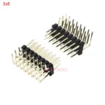 5PCS 90 degree Three Row Male 2.54MM Pitch Right Angle PIN Header Connector 3*2/3/4/5/6/7/8/10/20/40 PIN/P 3x/3/4/5/6/8/10/20/40 - Image 9
