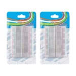 1PCS New 400 Tie Points Solderless PCB Breadboard DIY Bread Board Mini Universal Test Protoboard For Bus Test Circuit Board - Image 2