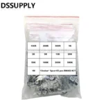 65PCS Sets RM063 Trimmer Potentiometer Adjustable Resistor Kit 500R Ohm,1K 5K 10K 20K 50K 100K 200K 500K 1M Ω Variable Resistors