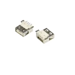20Pcs Usb 2.0 Type-A Female Socket Connector 180 Degrees Smt No Side 4pin - Image 2